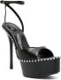 Alexander Wang Nova leren sandalen Zwart - Thumbnail 2