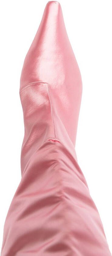 Alexander Wang Viola laarzen met veer detail Roze