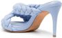 Alexandre Birman Carlotta leren sandalen Blauw - Thumbnail 3