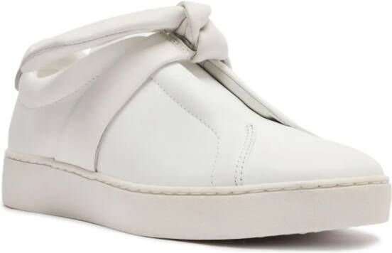 Alexandre Birman Clarita asymmetrische slip-on sneakers Wit