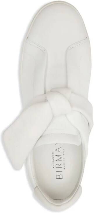 Alexandre Birman Clarita asymmetrische slip-on sneakers Wit