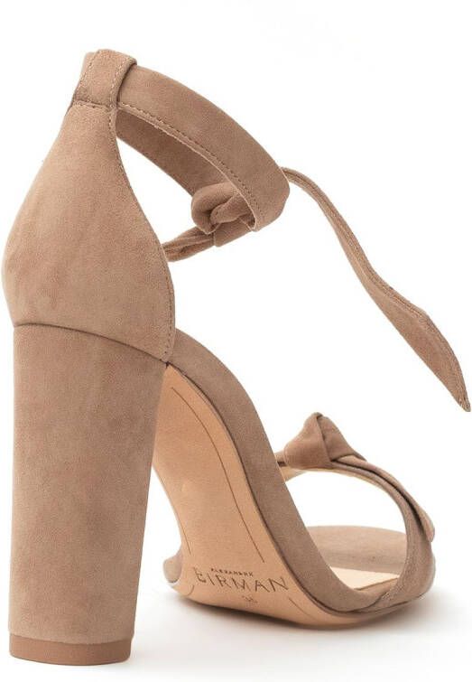 Alexandre Birman Clarita gestrikte sandalen Beige