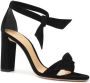 Alexandre Birman Clarita gestrikte sandalen Zwart - Thumbnail 2