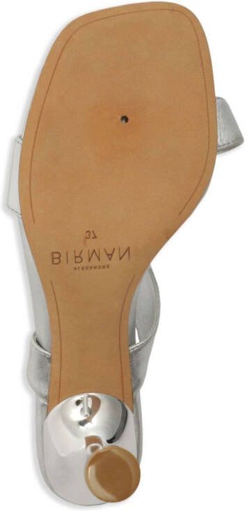 Alexandre Birman Clarita leren sandalen Zilver