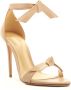 Alexandre Birman Clarita sandalen met geknoopt detail Beige - Thumbnail 2