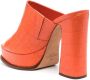 Alexandre Birman Lavinia sandalen met blokhak Oranje - Thumbnail 3