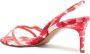 Alexandre Birman Maia 60mm sandalen met bloemenprint Roze - Thumbnail 3