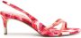 Alexandre Birman Maia 60mm sandalen met bloemenprint Roze - Thumbnail 4