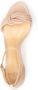 Alexandre Birman Malica sandalen met blokhak dames leerleerleer 36.5 Beige - Thumbnail 4