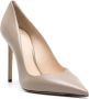 Alexandre Birman Pamela 100mm leren pumps Grijs - Thumbnail 2