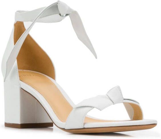 Alexandre Birman sandalen met blokhak Wit