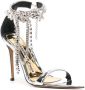 Alexandre Vauthier Pumps verfraaid met kristallen Zilver - Thumbnail 2