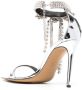 Alexandre Vauthier Pumps verfraaid met kristallen Zilver - Thumbnail 3