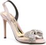 Alexandre Vauthier Fluwelen sandalen Roze - Thumbnail 2