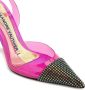 Alexandre Vauthier Pumps verfraaid met kristallen Roze - Thumbnail 4