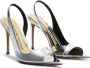 Alexandre Vauthier Stiletto pumps met spiegelende afwerking 105 mm Zilver - Thumbnail 2