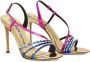 Alexandre Vauthier Leren sandalen Blauw - Thumbnail 2