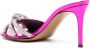 Alexandre Vauthier 85mm lakleren sandalen met strikdetail Roze - Thumbnail 3