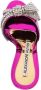 Alexandre Vauthier 85mm lakleren sandalen met strikdetail Roze - Thumbnail 4