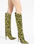 Alexandre Vauthier Alex laarzen met print Zwart - Thumbnail 4