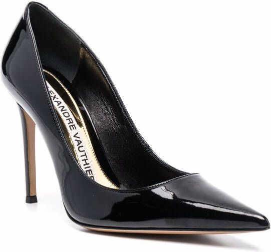 Alexandre Vauthier Alex lakleren pumps Zwart