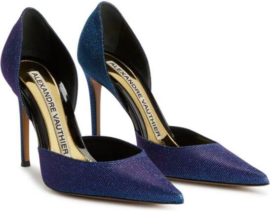 Alexandre Vauthier Alex pumps met puntige neus Blauw