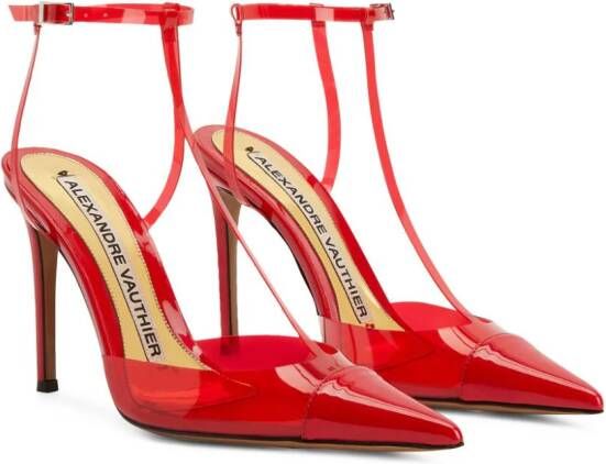 Alexandre Vauthier Leren pumps Rood