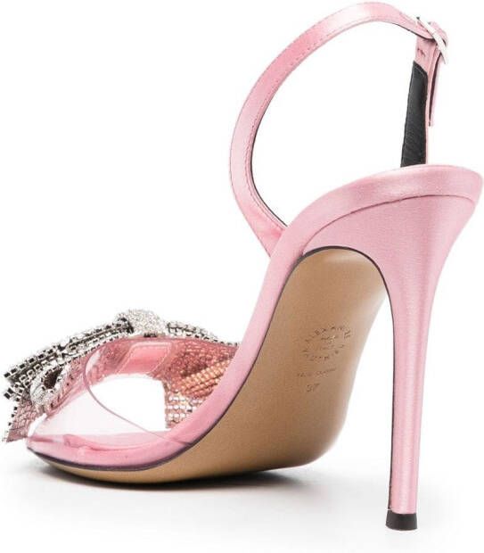 Alexandre Vauthier Sandalen met strikdetail Roze