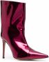 Alexandre Vauthier Enkellaarzen met puntige neus Roze - Thumbnail 2