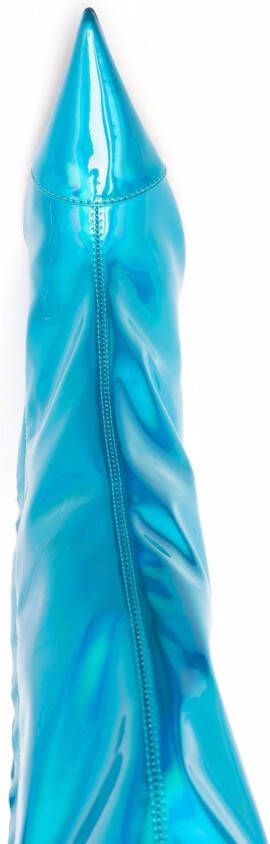 Alexandre Vauthier Laarzen met puntige neus Blauw