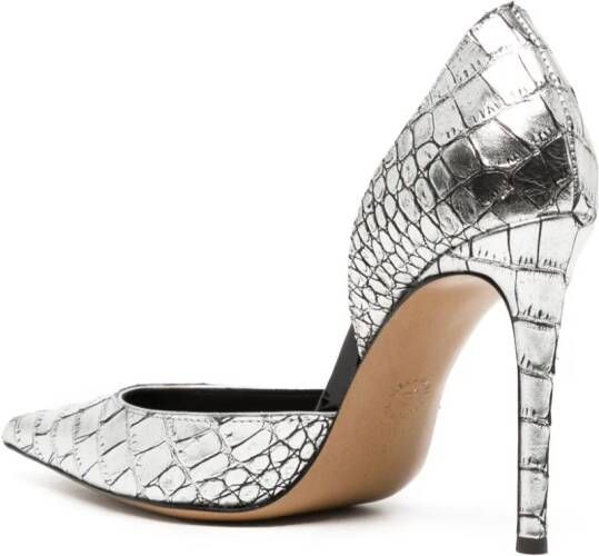 Alexandre Vauthier Leren pumps Zilver