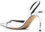 Alexandre Vauthier 80mm leren pumps met metallic-effect - Thumbnail 3