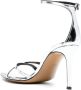 Alexandre Vauthier 85mm leren sandalen met metallic-effect - Thumbnail 3