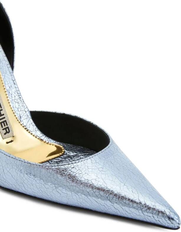 Alexandre Vauthier Pumps met metallic-effect Blauw