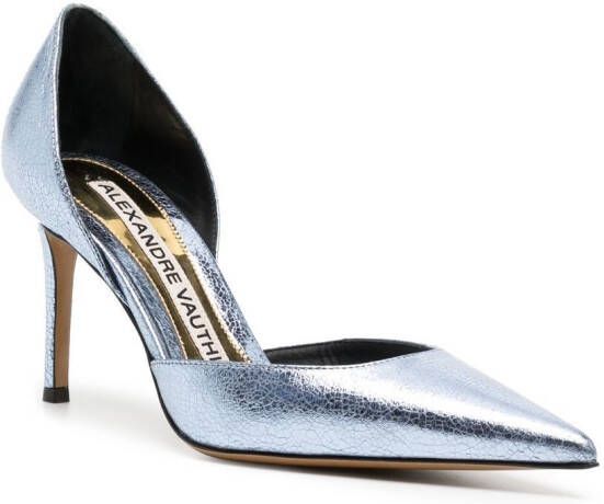 Alexandre Vauthier Raquel pumps met puntige neus Blauw