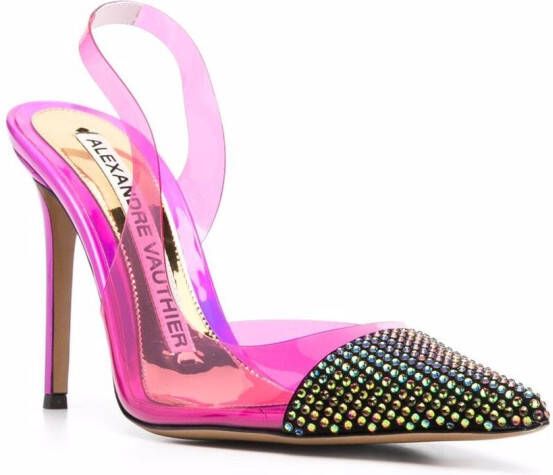 Alexandre Vauthier Slingback pumps Roze