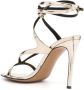 Alexandre Vauthier Smila leren sandalen Goud - Thumbnail 3