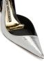 Alexandre Vauthier Leren pumps Zilver - Thumbnail 4