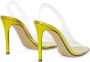 Alexandre Vauthier Slingback sandalen met doorzichtig bandje Beige - Thumbnail 3