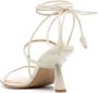 ALOHAS Leren sandalen 65 mm Beige - Thumbnail 3