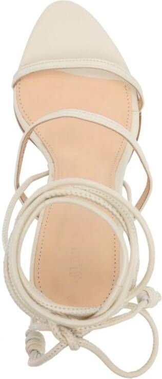 ALOHAS Leren sandalen 65 mm Beige