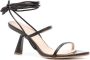 ALOHAS Kendra leren sandalen Zwart - Thumbnail 2