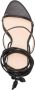 ALOHAS Kendra leren sandalen Zwart - Thumbnail 4