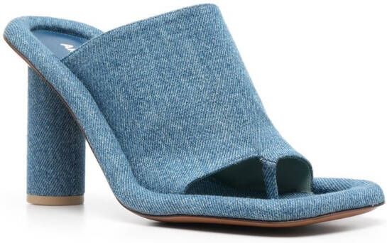 AMBUSH Muiltjes met denim voering Blauw