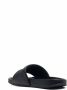 AMBUSH Slippers met logo heren leerPolyester leer 38 Zwart - Thumbnail 3