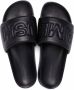 AMBUSH Slippers met logo heren leerPolyester leer 38 Zwart - Thumbnail 4