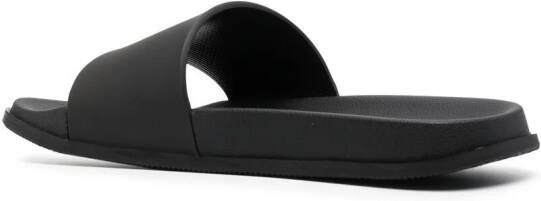 AMBUSH Slippers met logo Zwart