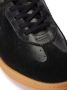 Ami Paris Zwarte Leren Sneakers met Logo Patch Black Heren - Thumbnail 9