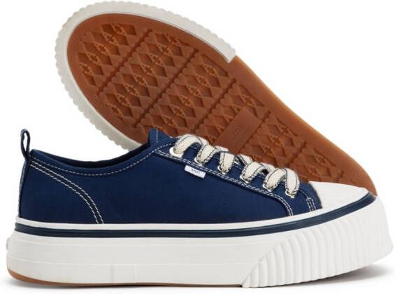 AMI Paris Sneakers met plateauzool Blauw