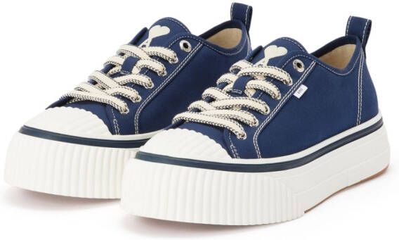 AMI Paris Sneakers met plateauzool Blauw